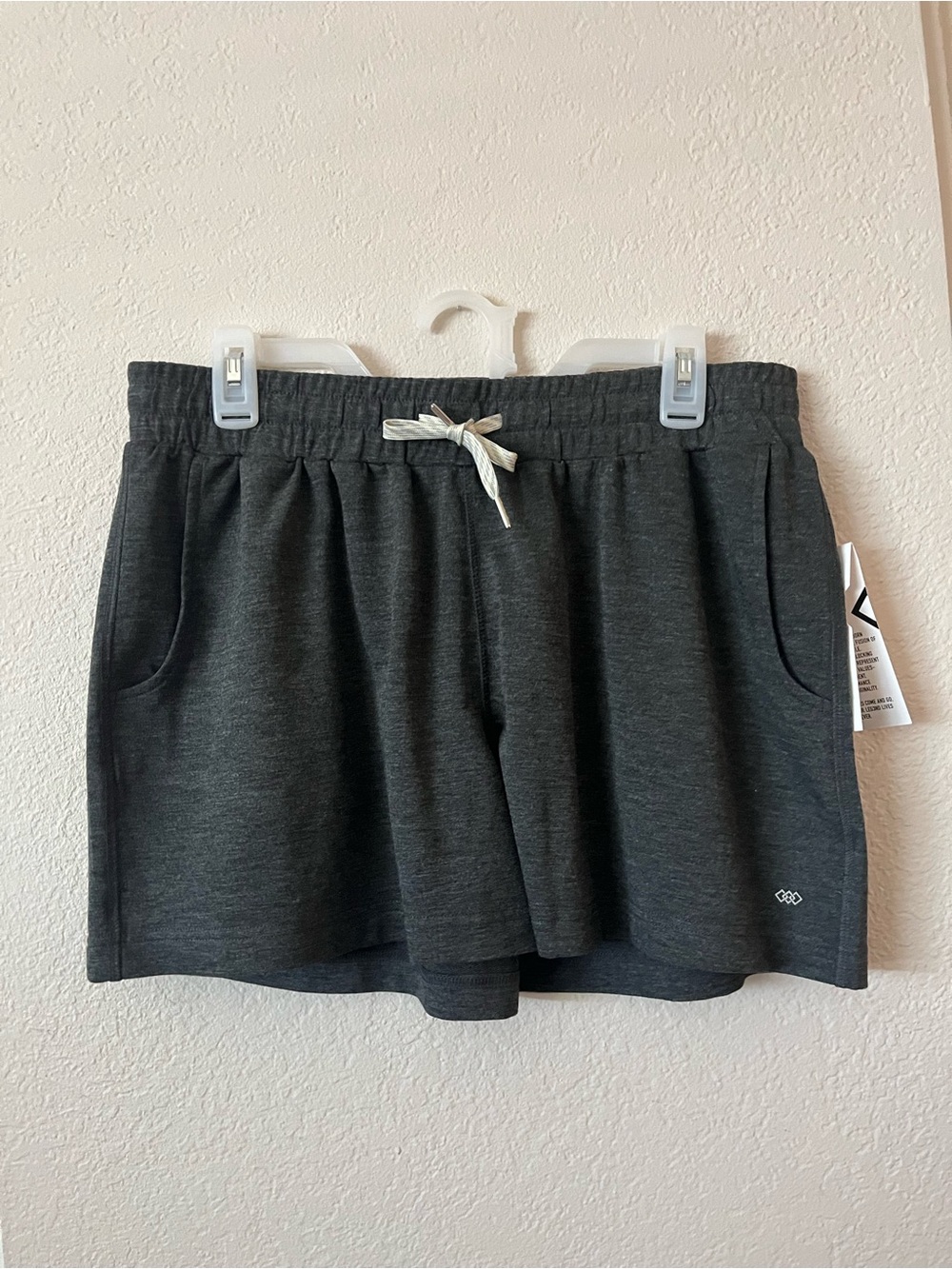 LEG3ND Athletic Shorts Size Large Gym Pull On Legend Heather Grey Loungewear